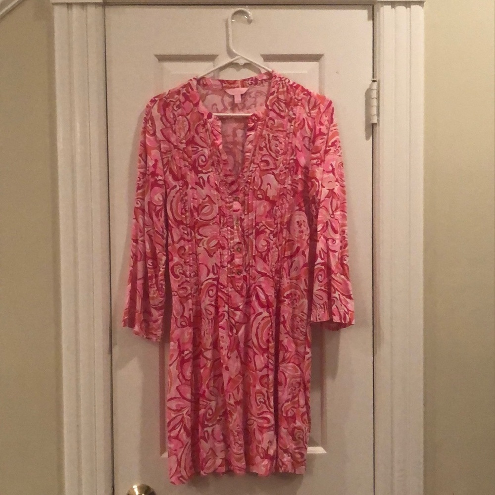 Hot pink, deep pink and orange Lilly Pulitzer